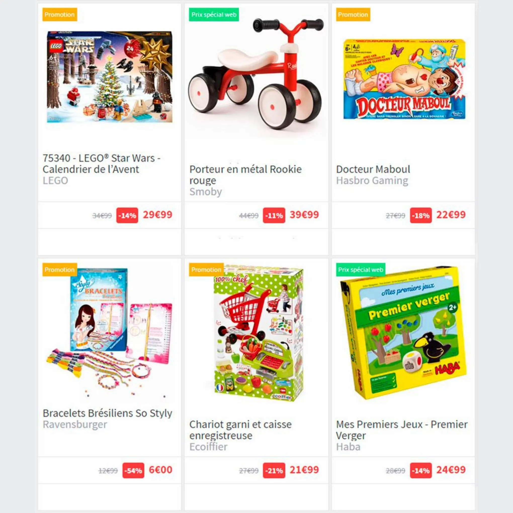 Catalogue Offres sur tous les jouets, page 00010