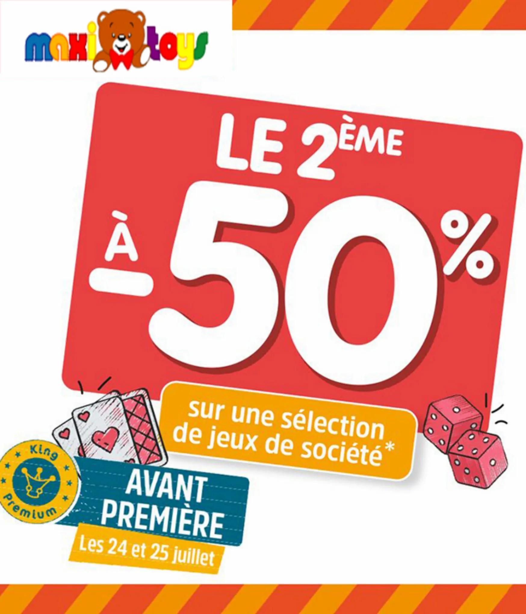 Catalogue Le 2eme a 50% sur une selection de jeux de societe, page 00001