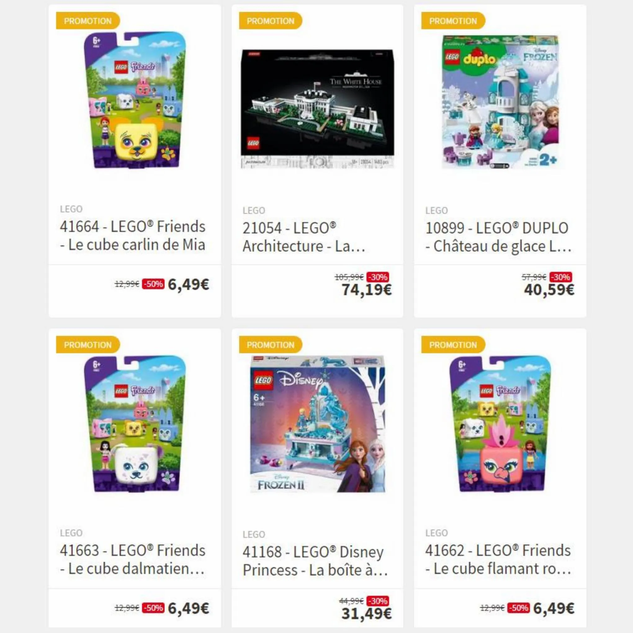 Catalogue La meilleure offre sur Lego, page 00006