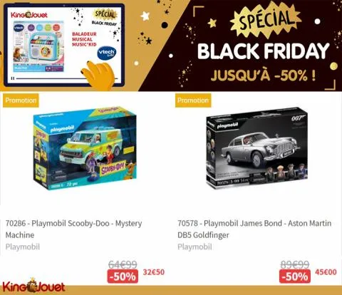 Black Friday promos