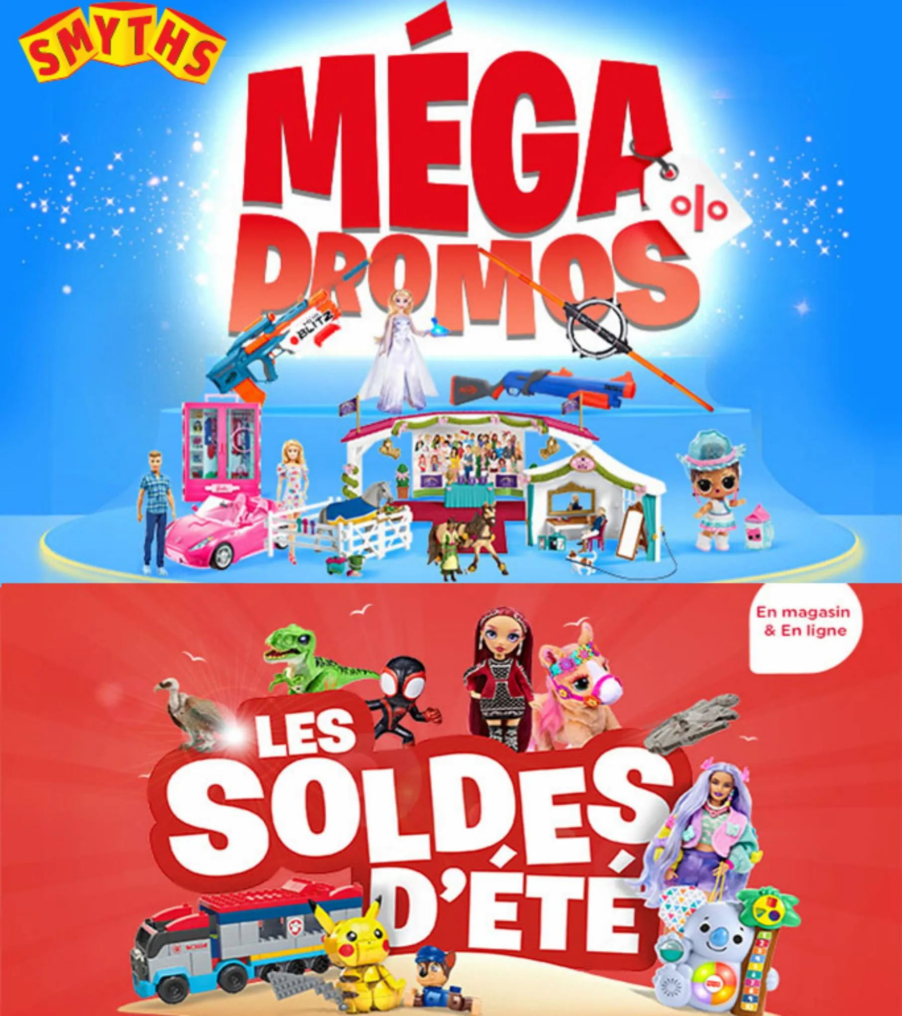 Catalogue Mega promos & Les soldes d'ete, page 00001