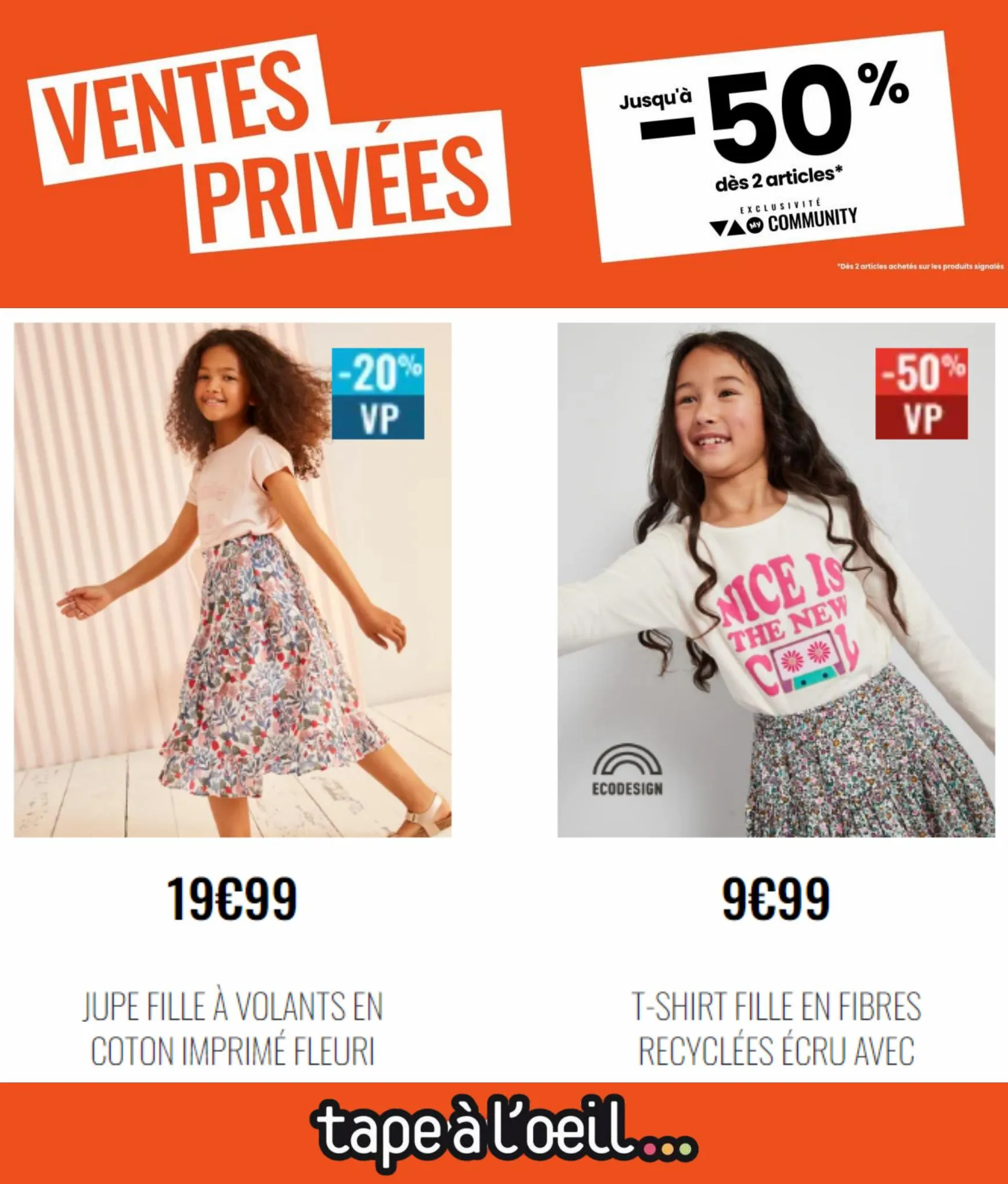 Catalogue Ventes Privées Jusqu'à -50% dès 2 articles*, page 00005