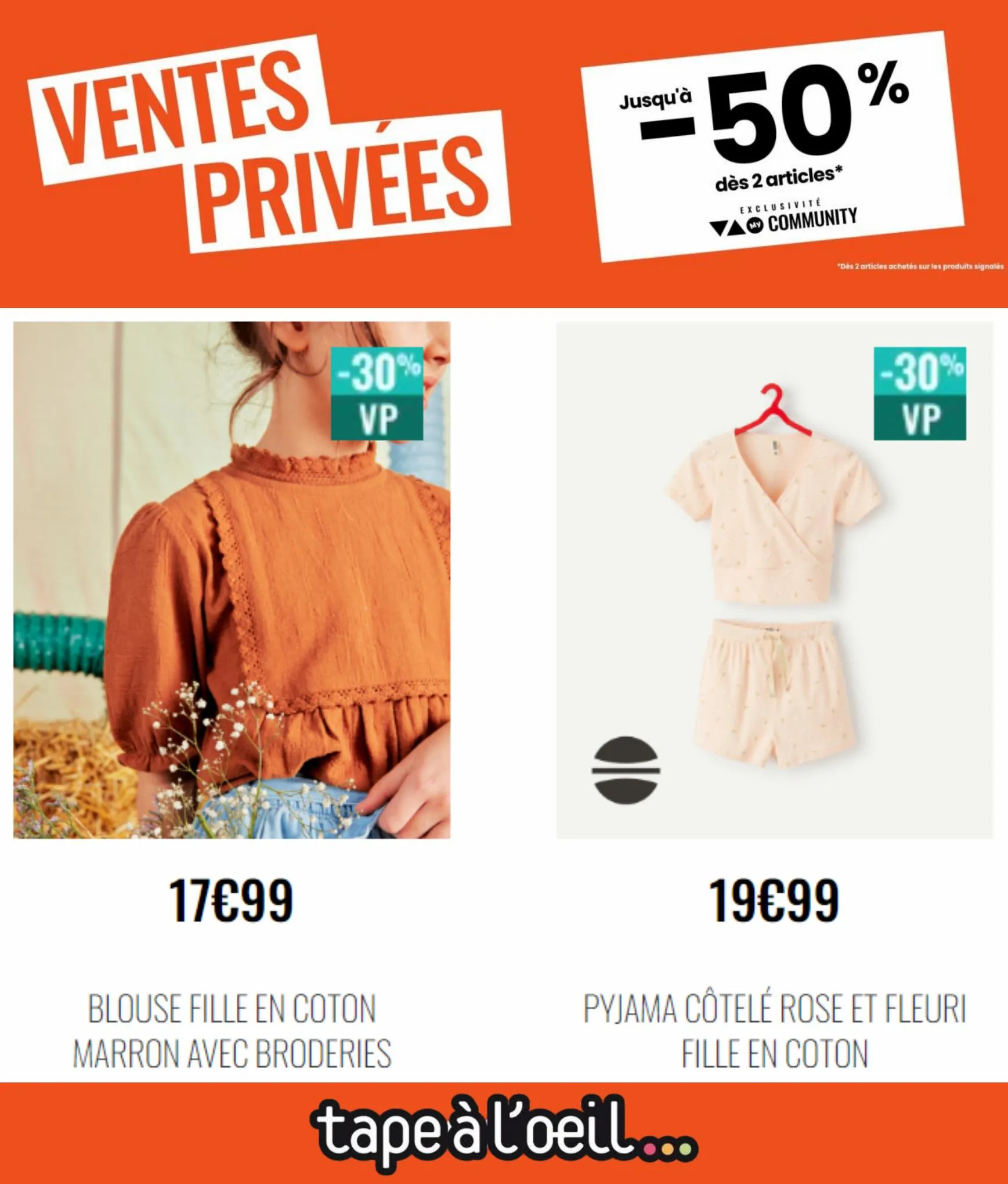 Catalogue Ventes Privées Jusqu'à -50% dès 2 articles*, page 00007