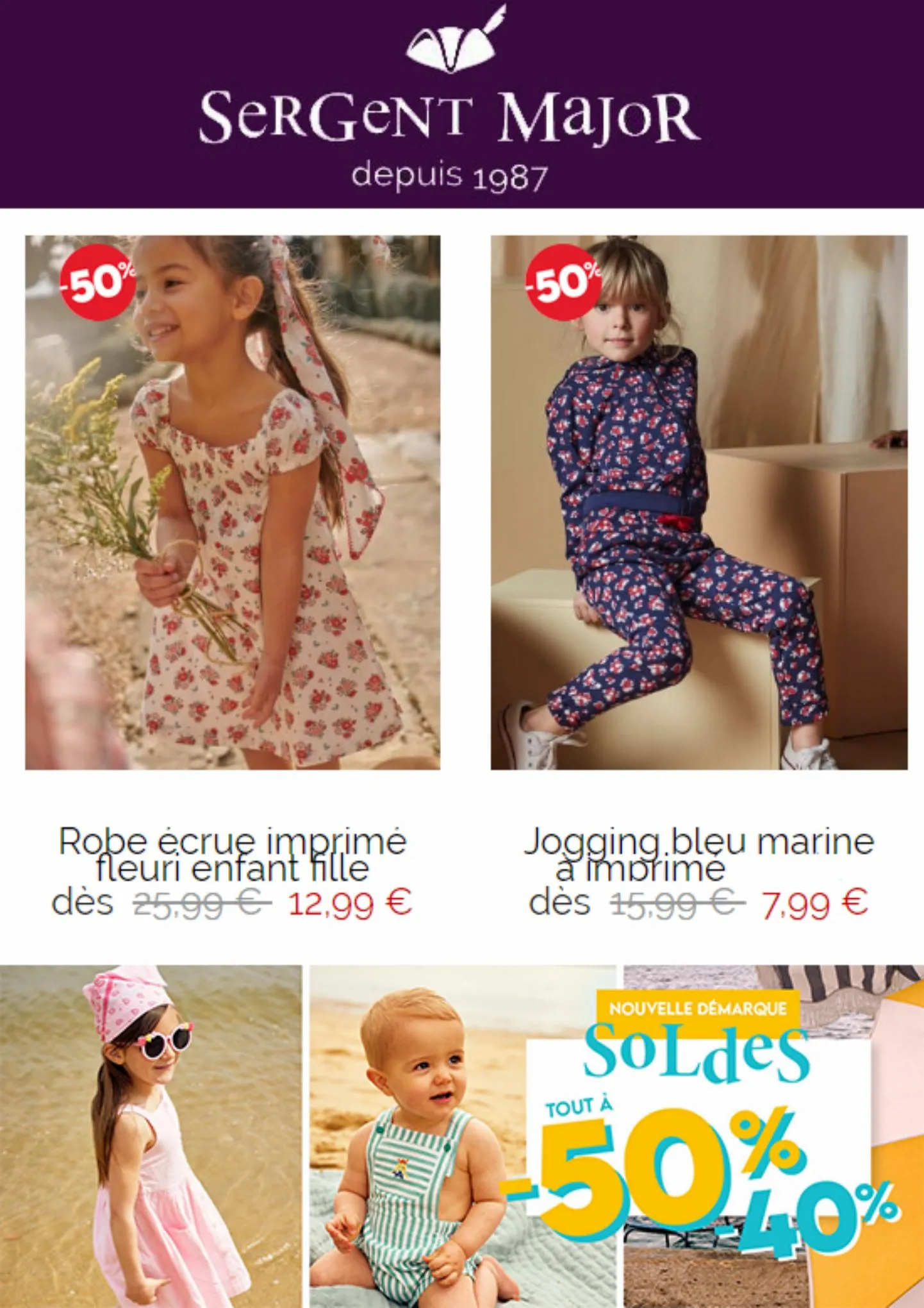 Catalogue Soldes tout a -50%, page 00001