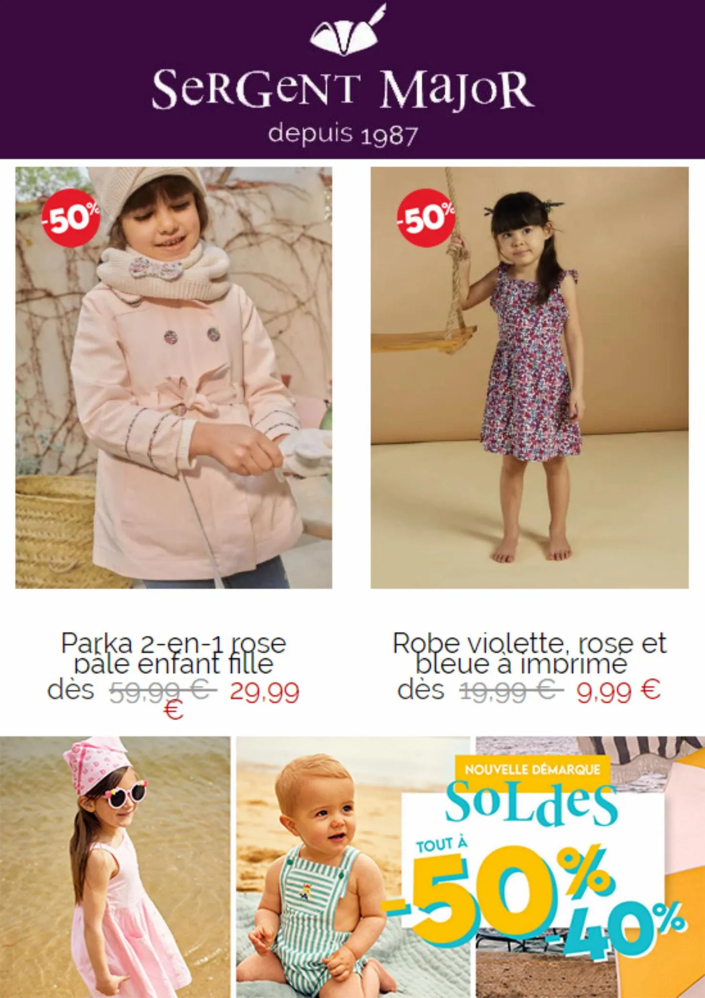 Catalogue Soldes tout a -50%, page 00003