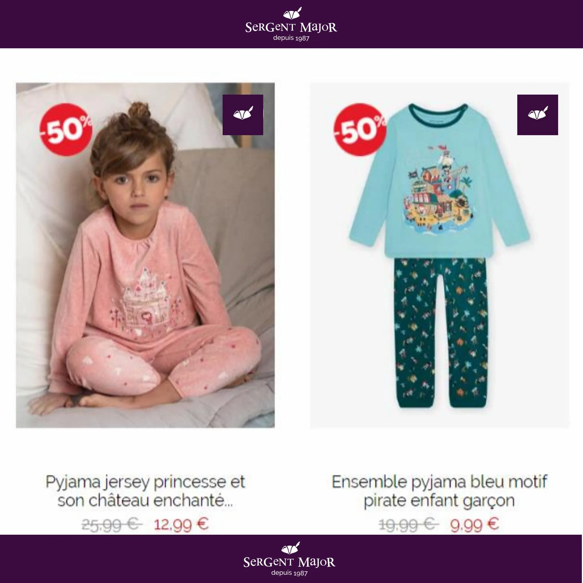 Catalogue Offre spéciale sur les pyjamas du 3 mois au 11 ans, page 00004