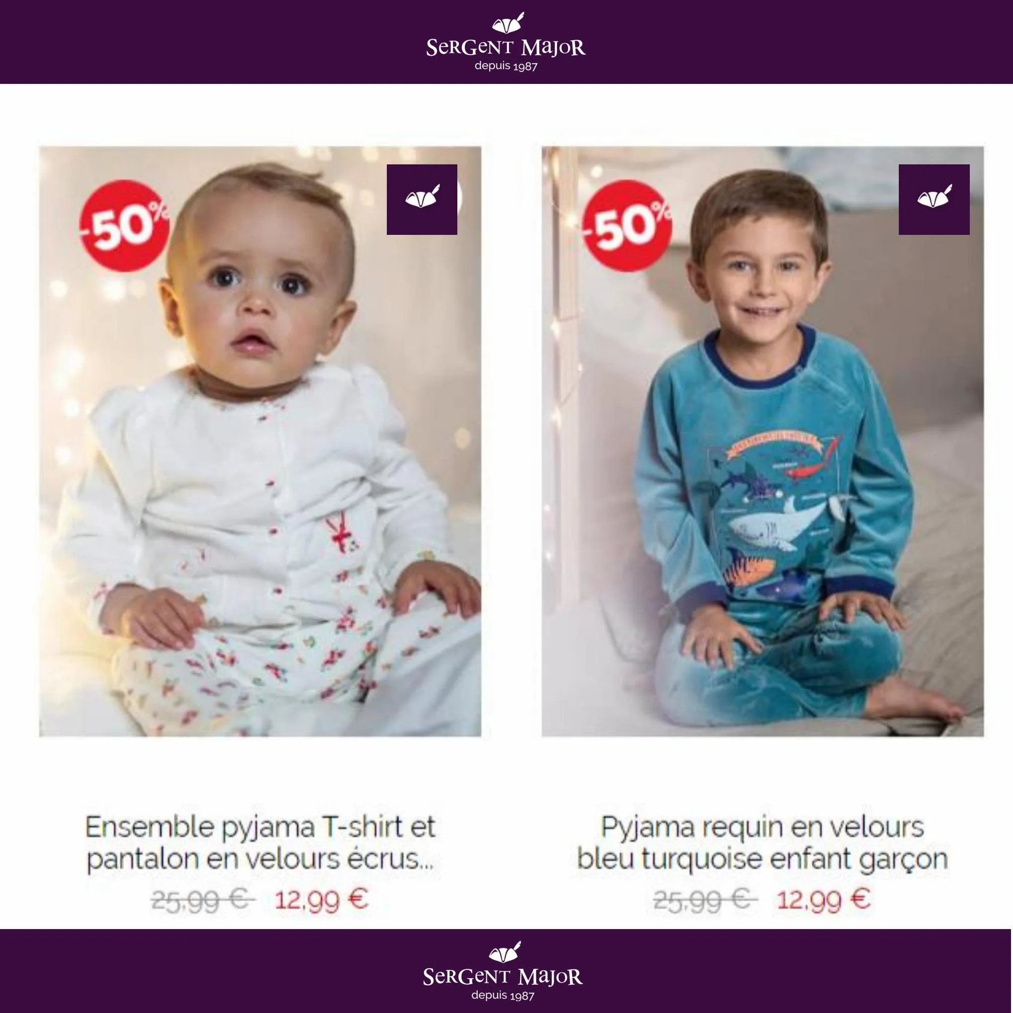 Catalogue Offre spéciale sur les pyjamas du 3 mois au 11 ans, page 00008
