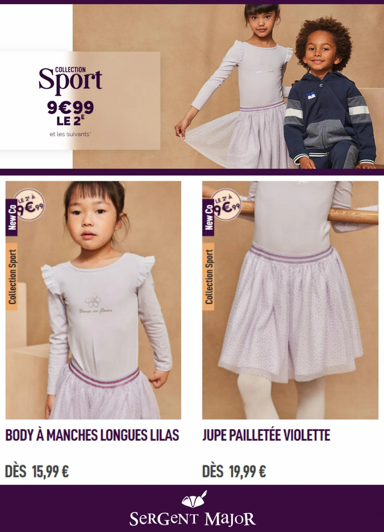 Catalogue Collection Sport 9€99 le 2e et les suivants*, page 00002