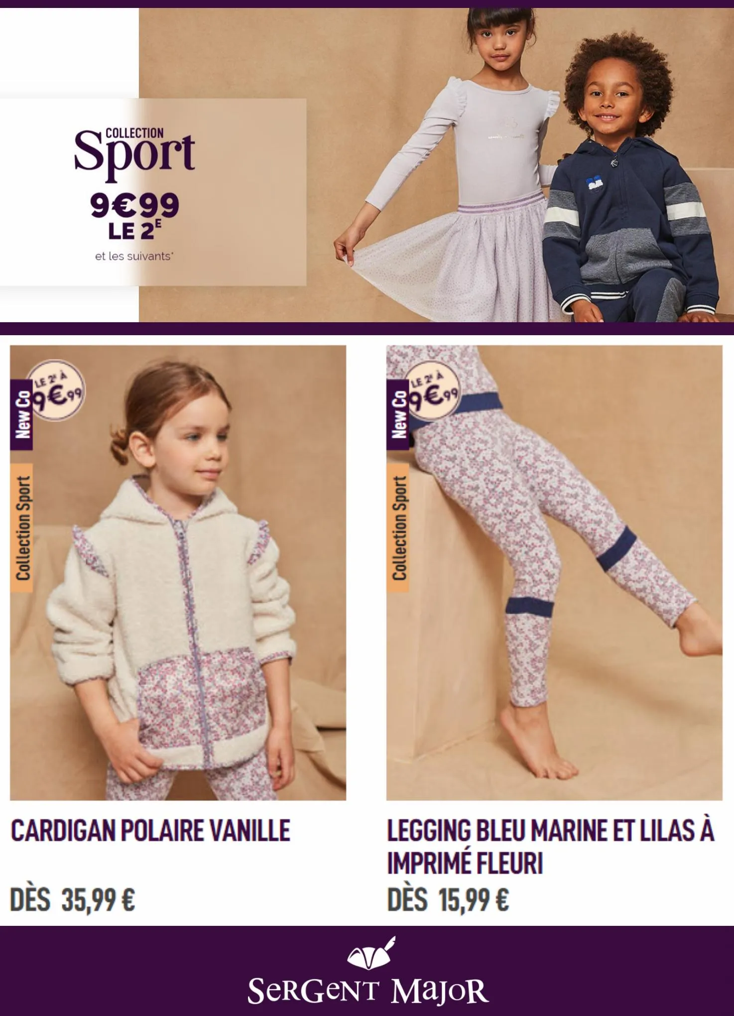 Catalogue Collection Sport 9€99 le 2e et les suivants*, page 00003