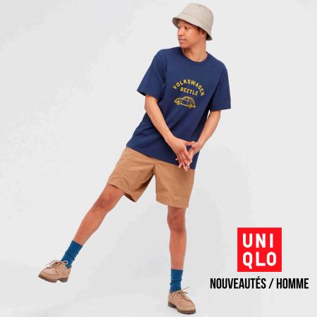 Catalogue Uniqlo | Nouveautés / Homme | 19/05/2022 - 18/07/2022
