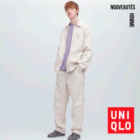 Catalogue Uniqlo à Nice | Nouveautés pour Homme | 17/01/2023 - 13/03/2023
