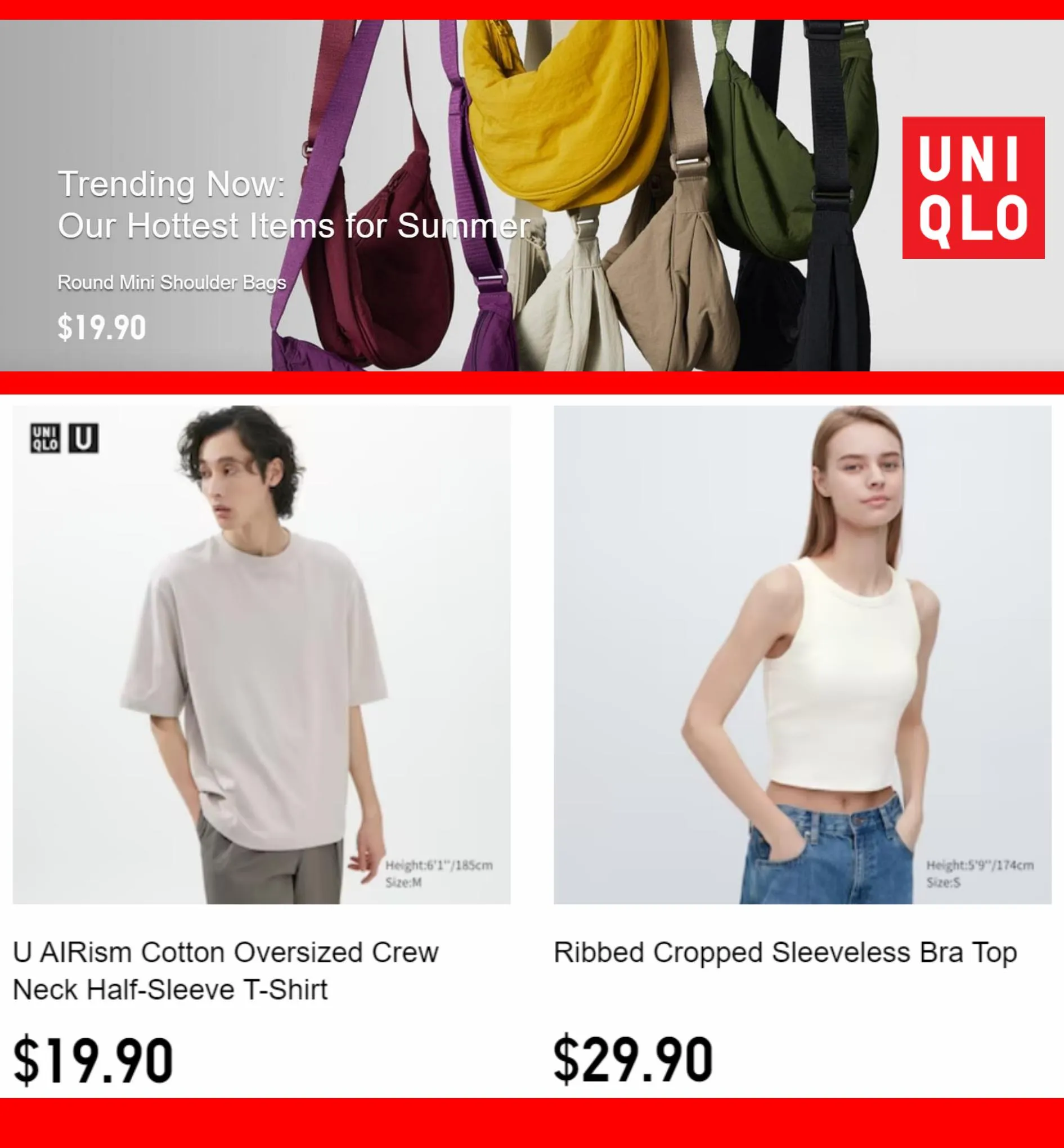 Catalogue Uniqlo Trending Now, page 00003
