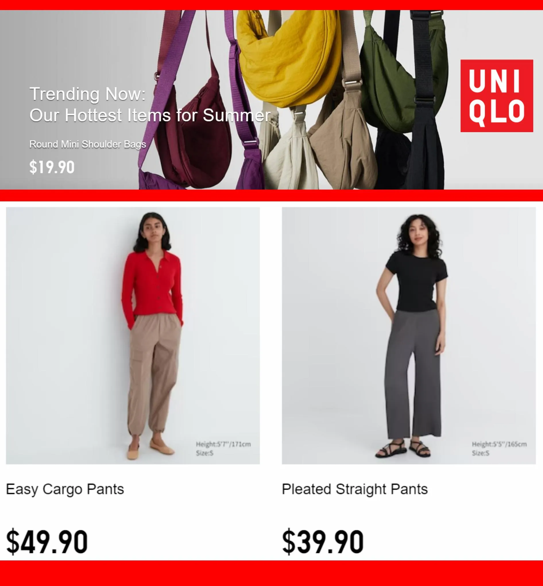 Catalogue Uniqlo Trending Now, page 00005