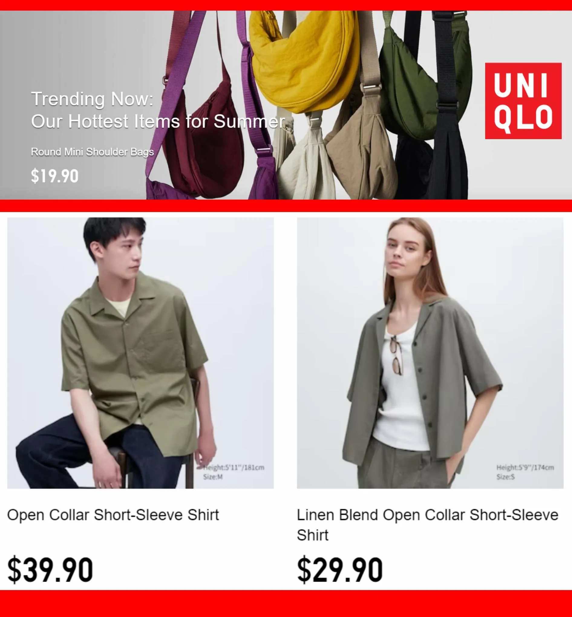 Catalogue Uniqlo Trending Now, page 00006