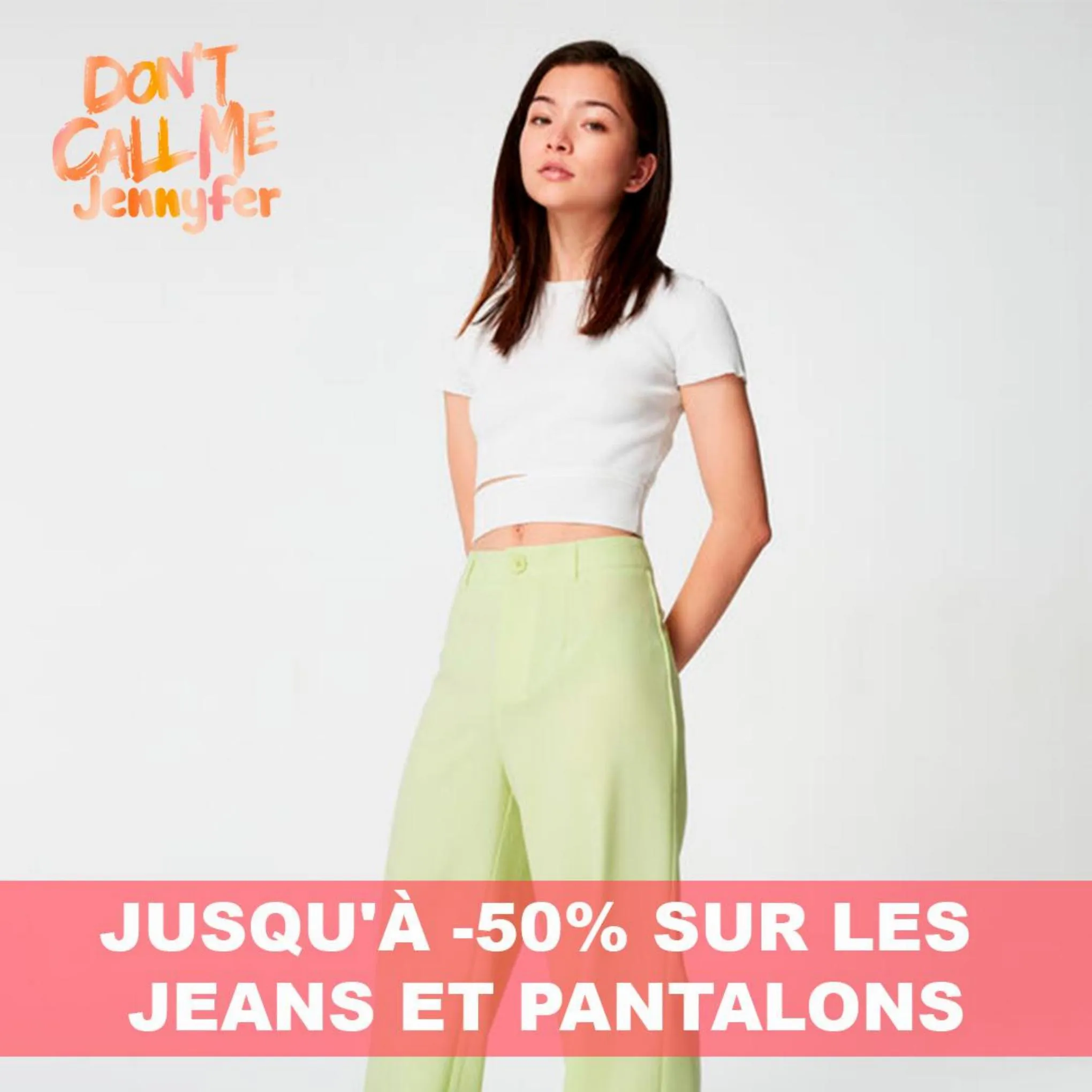 Catalogue Jusqu'à -50% sur les Jeans et Pantalons, page 00001