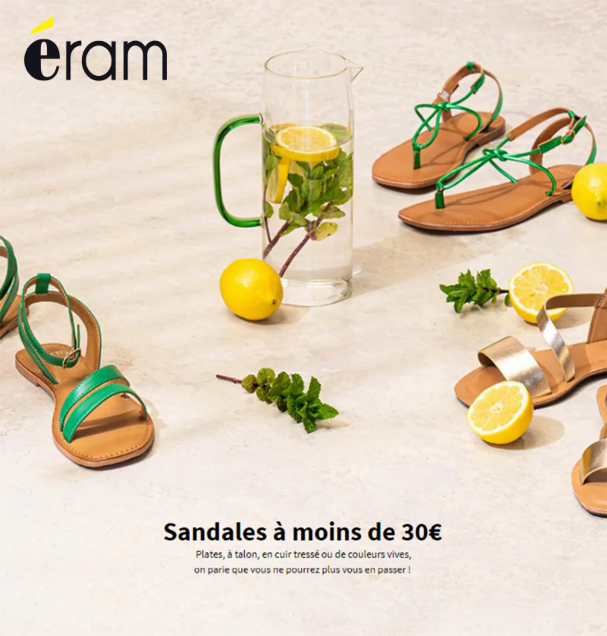 Catalogue Sandales à moins de 30€, page 00001