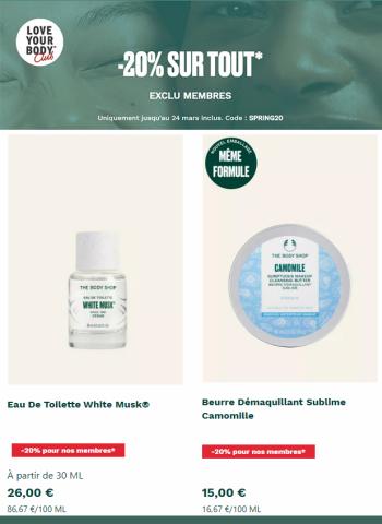 Catalogue The Body Shop | Offres Speciales  | 24/03/2023 - 06/04/2023