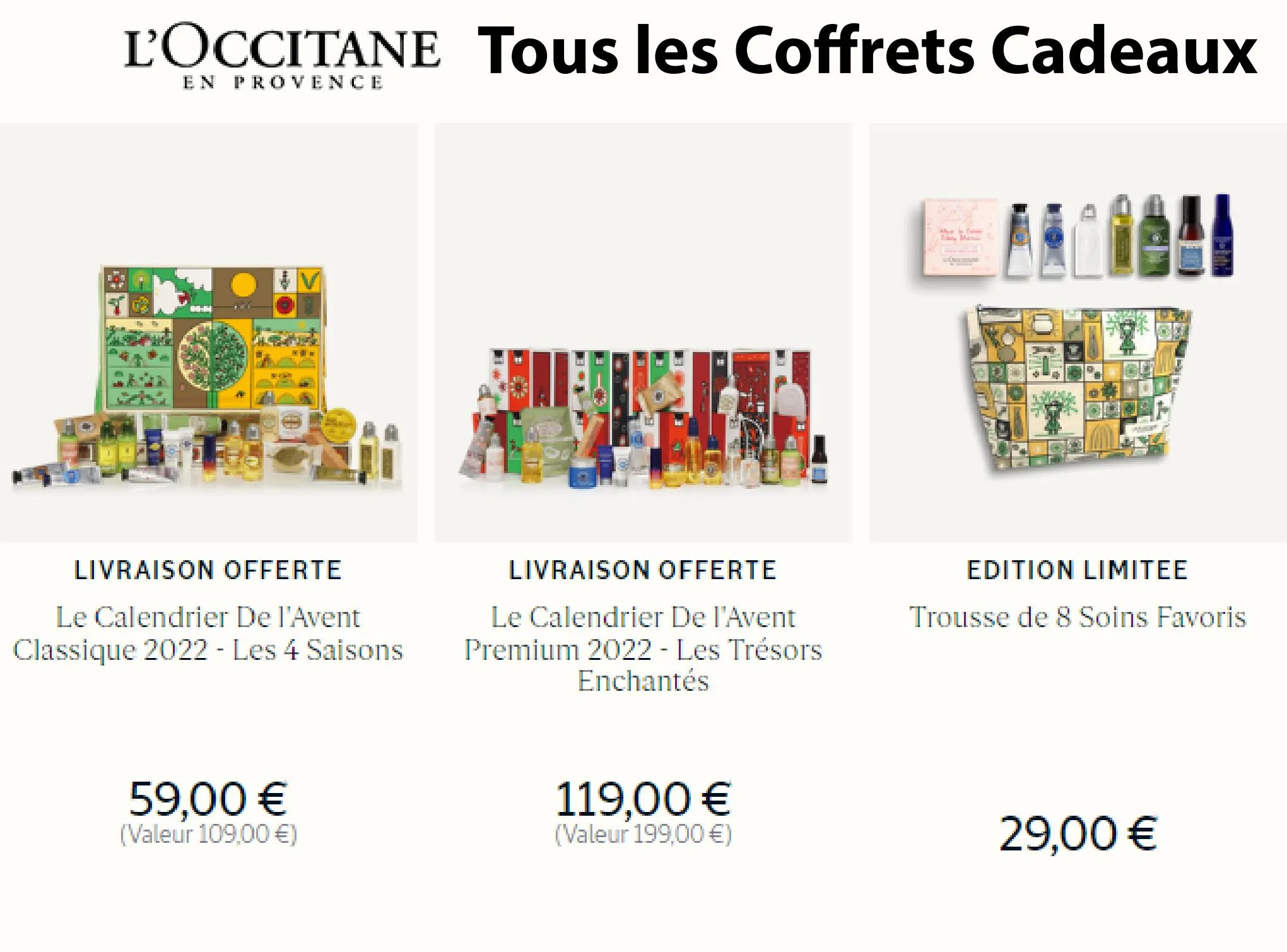 Catalogue Tous les Coffrets Cadeaux, page 00001