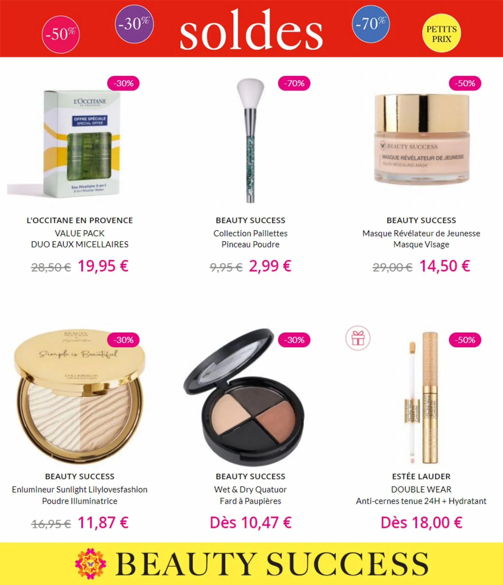 Catalogue Soldes Beauty Success, page 00005