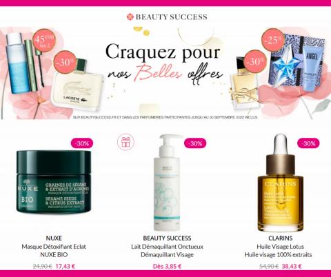 Catalogue Beauty Success | Offres | 12/09/2022 - 25/09/2022