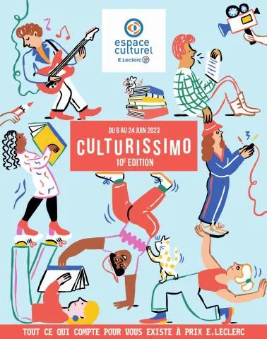 Catalogue E.Leclerc Espace Culturel à Quimperlé | CULTURISMO 10E Edition | 06/06/2023 - 24/06/2023