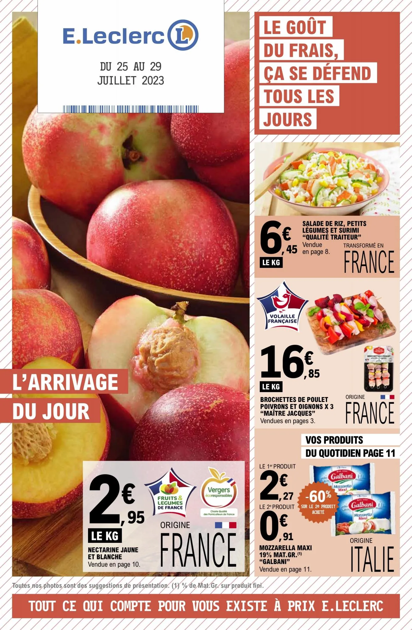 Catalogue E.Leclerc L'ARRIVAGE DU JOUR!, page 00001