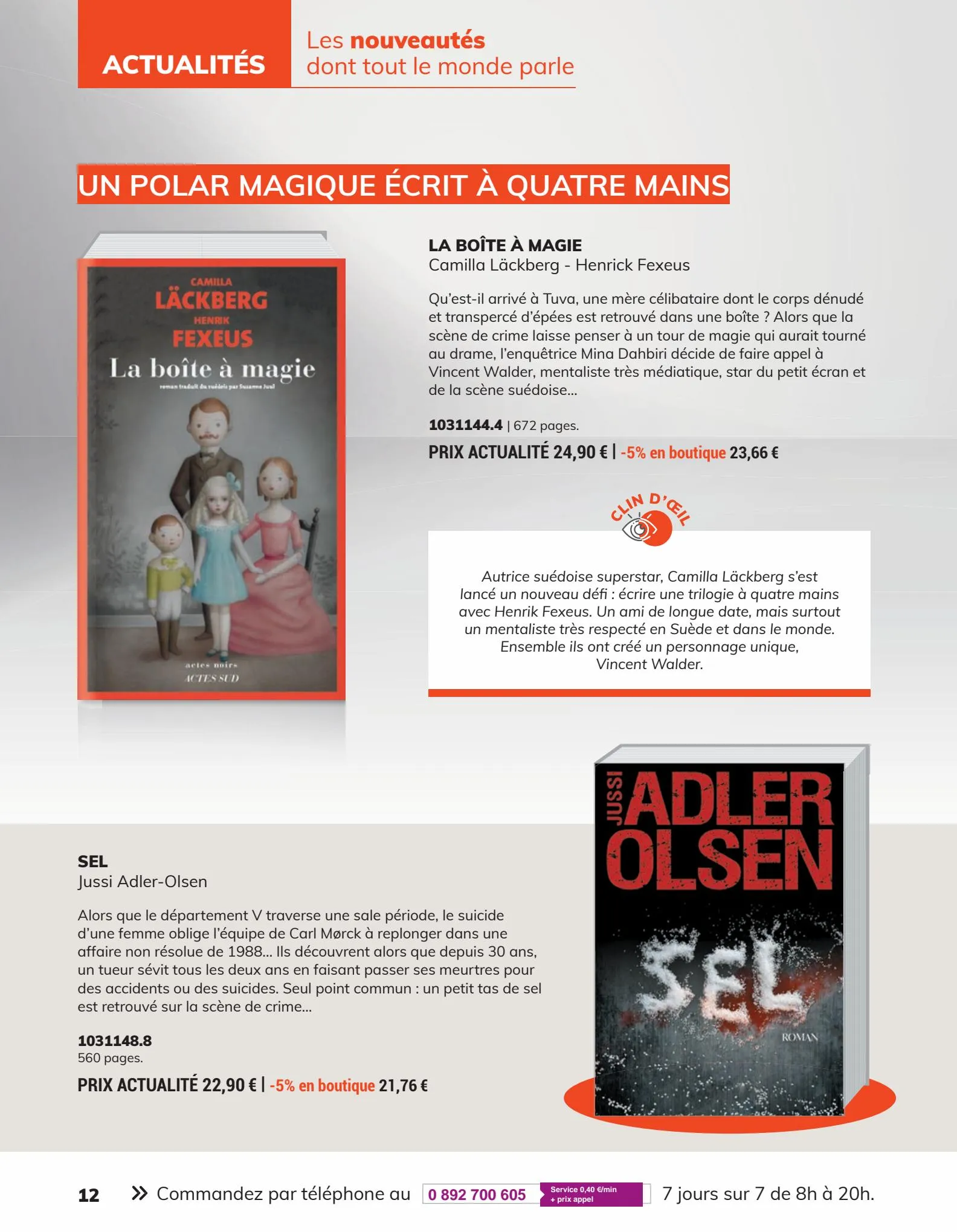 Catalogue France Loisirs Le Mag, page 00012