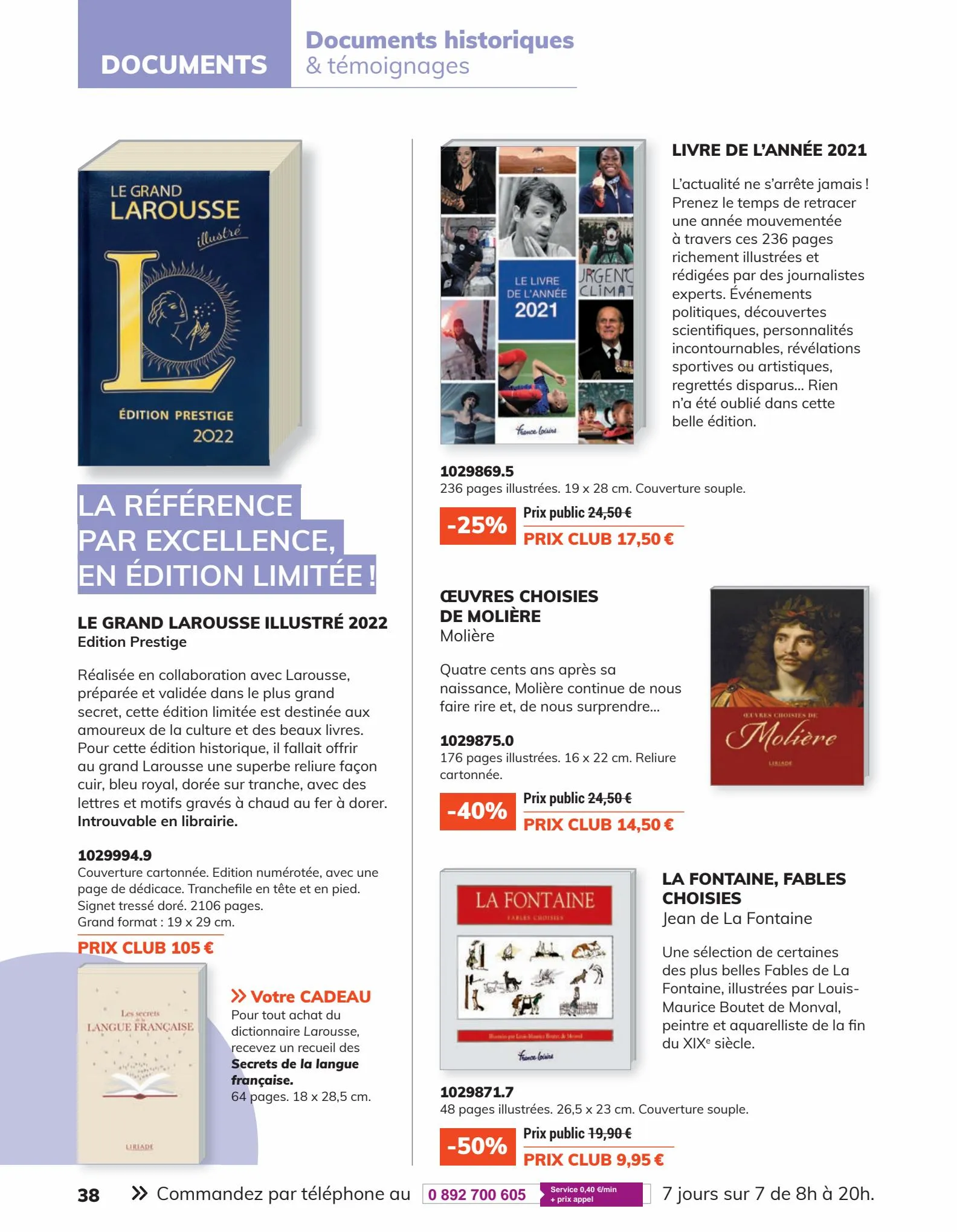 Catalogue France Loisirs Le Mag, page 00038