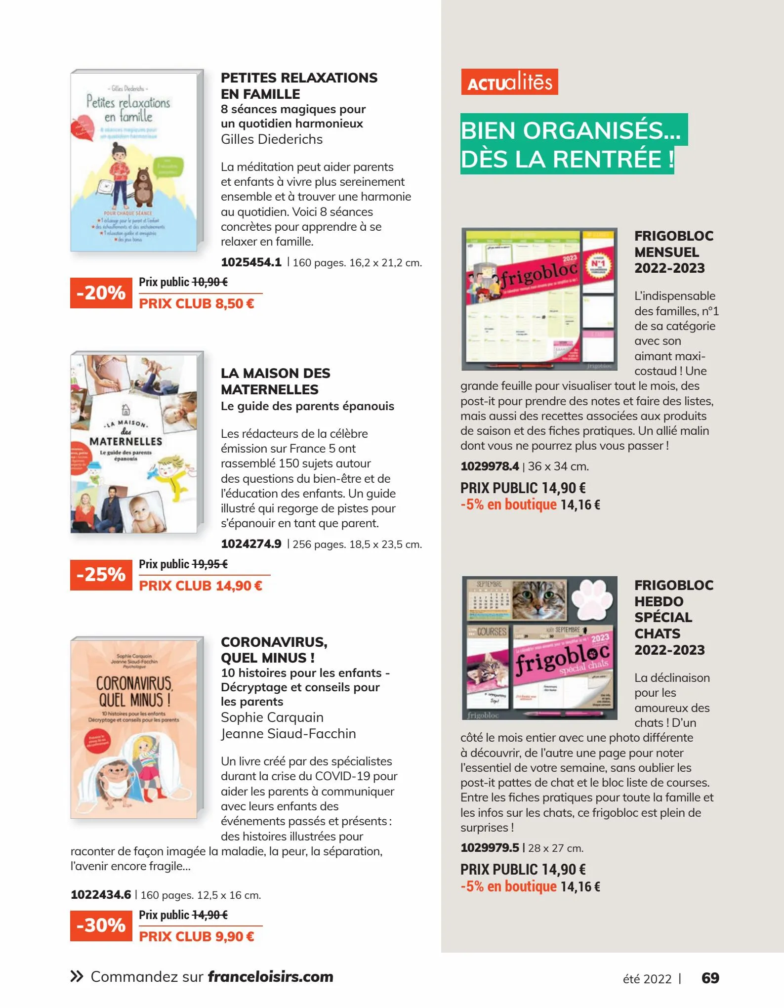 Catalogue France Loisirs Le Mag, page 00069