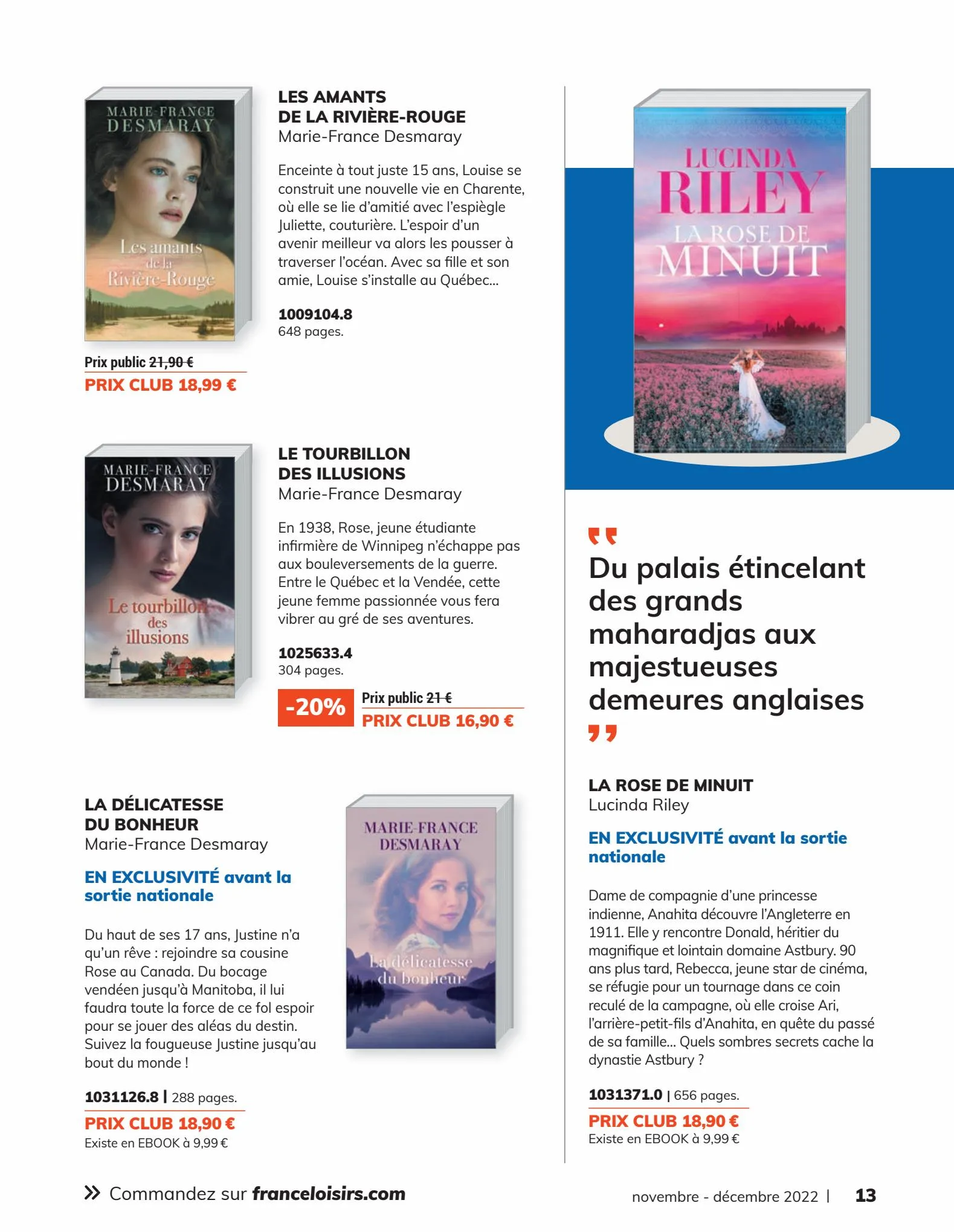 Catalogue France Loisirs Le Mag , page 00013