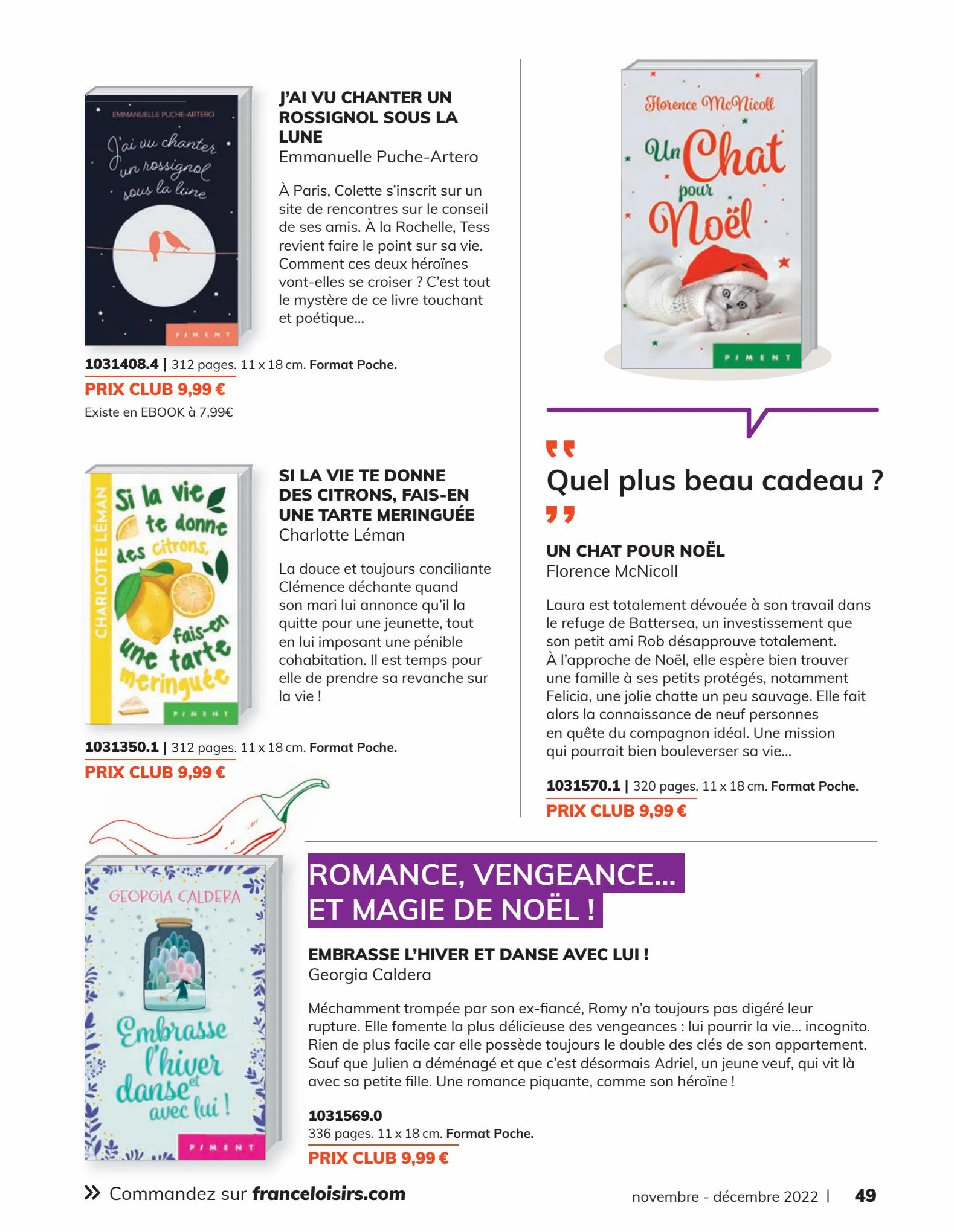 Catalogue France Loisirs Le Mag , page 00049