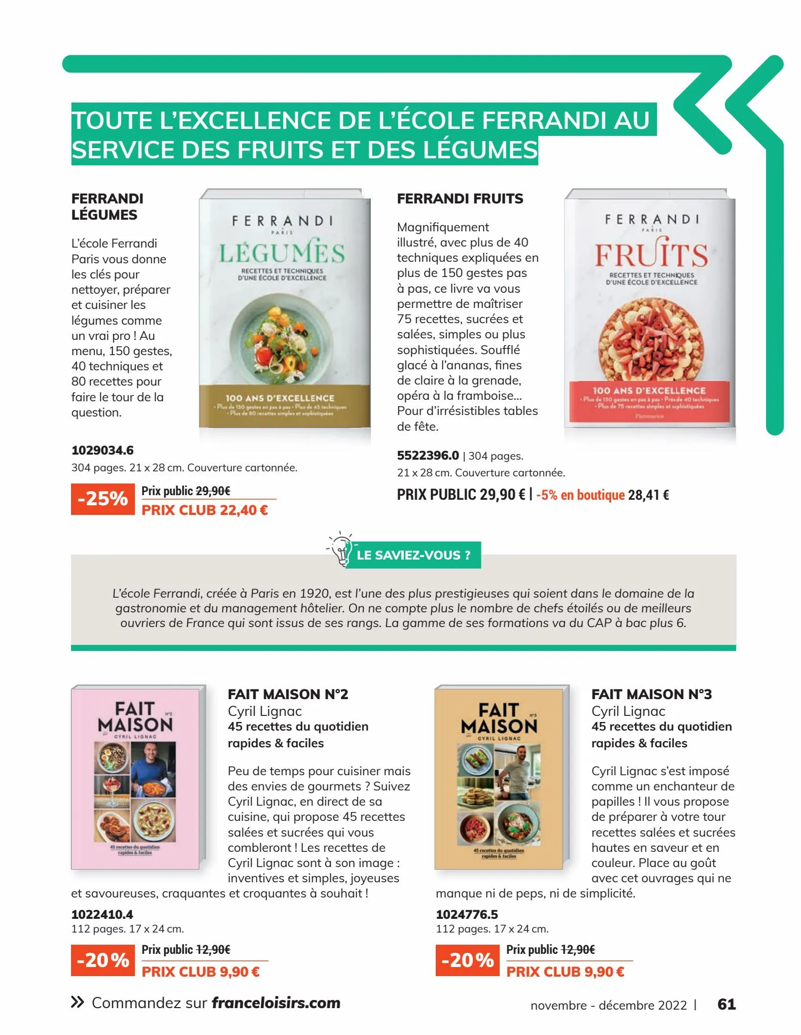 Catalogue France Loisirs Le Mag , page 00061