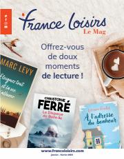 Promos de Librairies à Toulouse | FRANCE-LOISIRS NOUVEAU MAG sur France Loisirs | 04/01/2023 - 28/02/2023