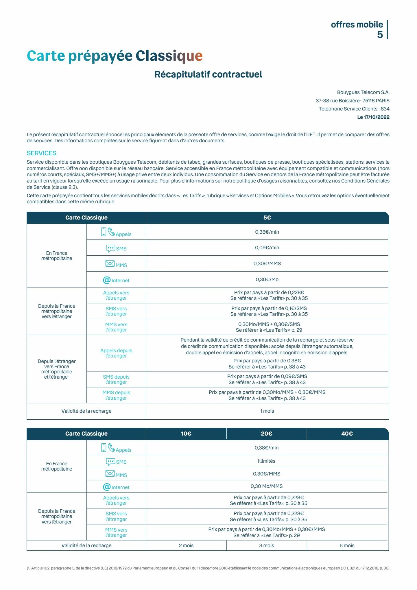 Catalogue tarifs octobre-2022, page 00006