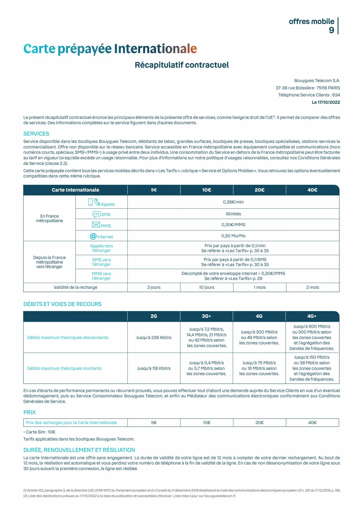 Catalogue tarifs octobre-2022, page 00010