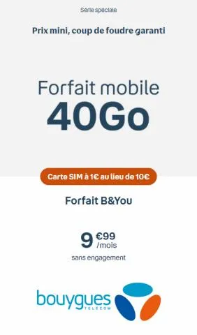 Catalogue Bouygues Telecom | Offres Speciales | 24/05/2023 - 07/06/2023