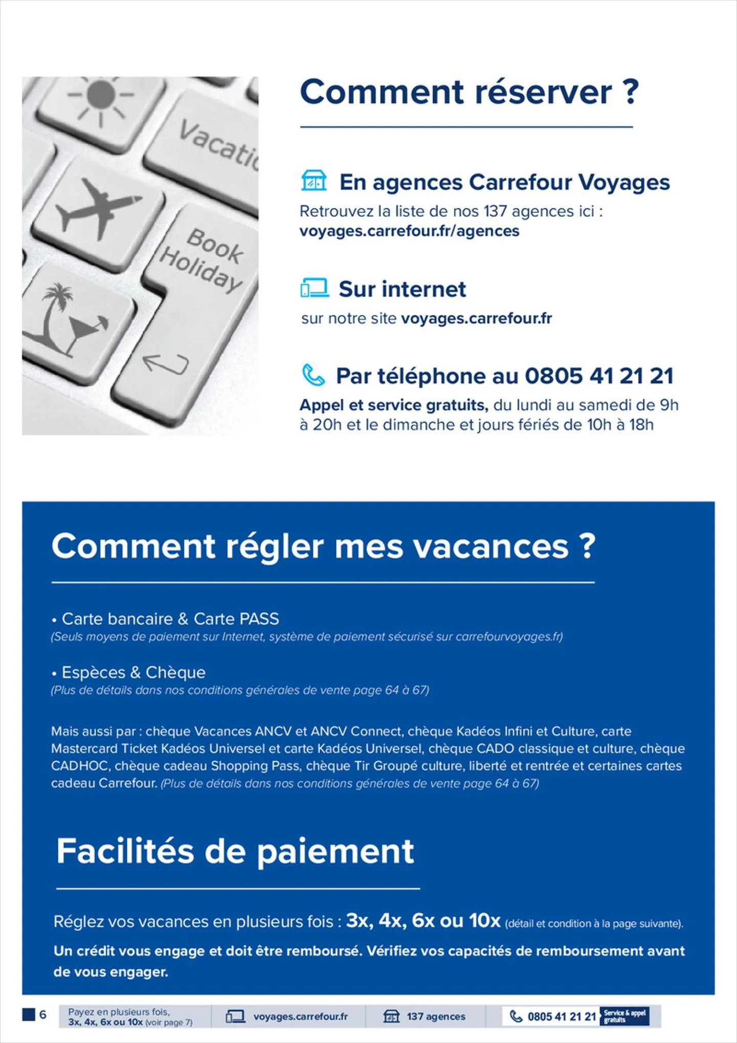 Catalogue Carrefour Voyages fête ses 30 ans, page 00008