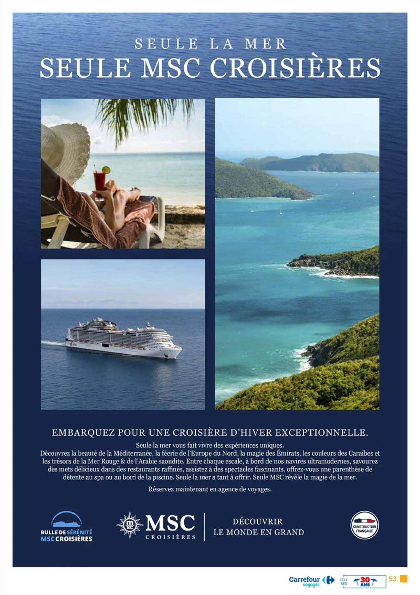 Catalogue Carrefour Voyages fête ses 30 ans, page 00055
