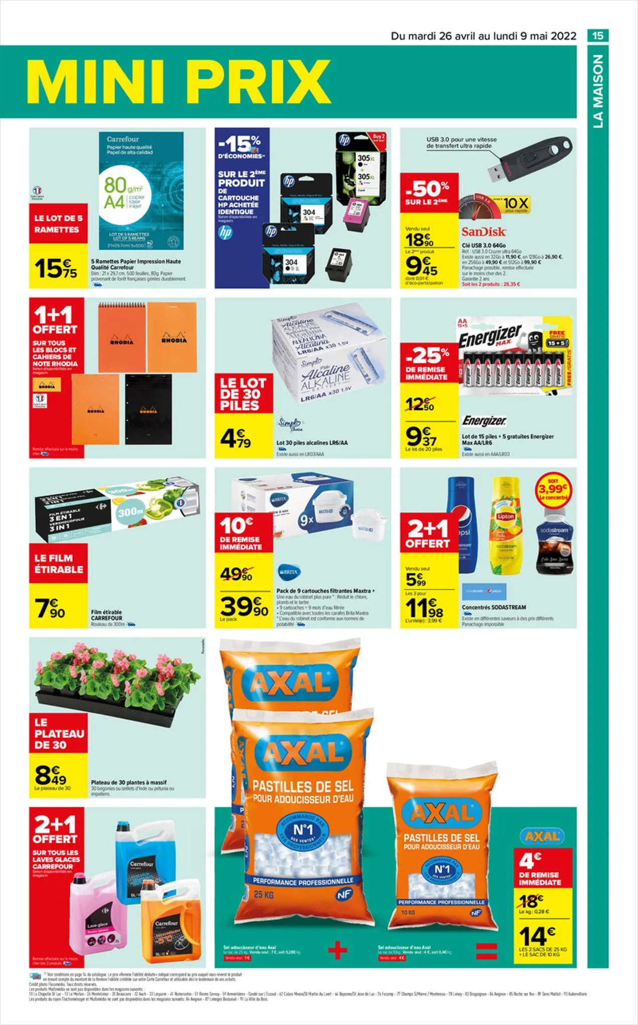Catalogue Maxi format, Mini prix, page 00015
