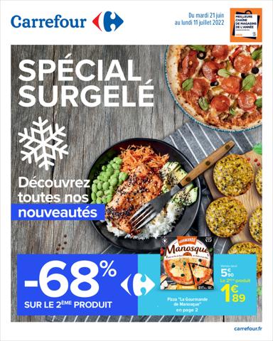 Catalogue Carrefour à Paris | Spécial surgelé | 21/06/2022 - 11/07/2022