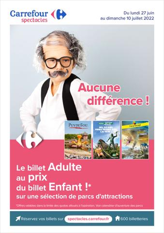 Catalogue Carrefour à Paris | Aucun différence ! | 27/06/2022 - 10/07/2022