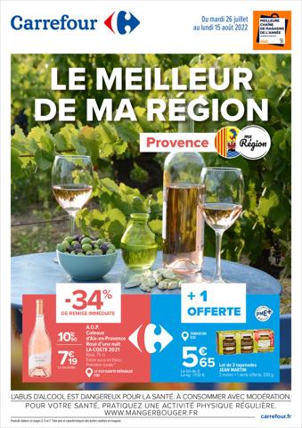 Catalogue Carrefour à Marseille | Région Provence | 26/07/2022 - 15/08/2022
