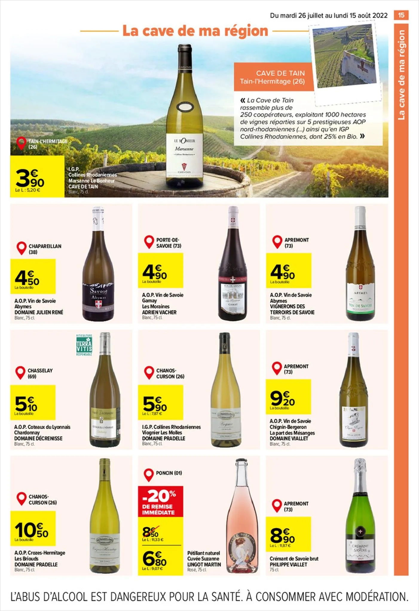 Catalogue Le meilleur de ma région Rhône-Alpes, page 00015
