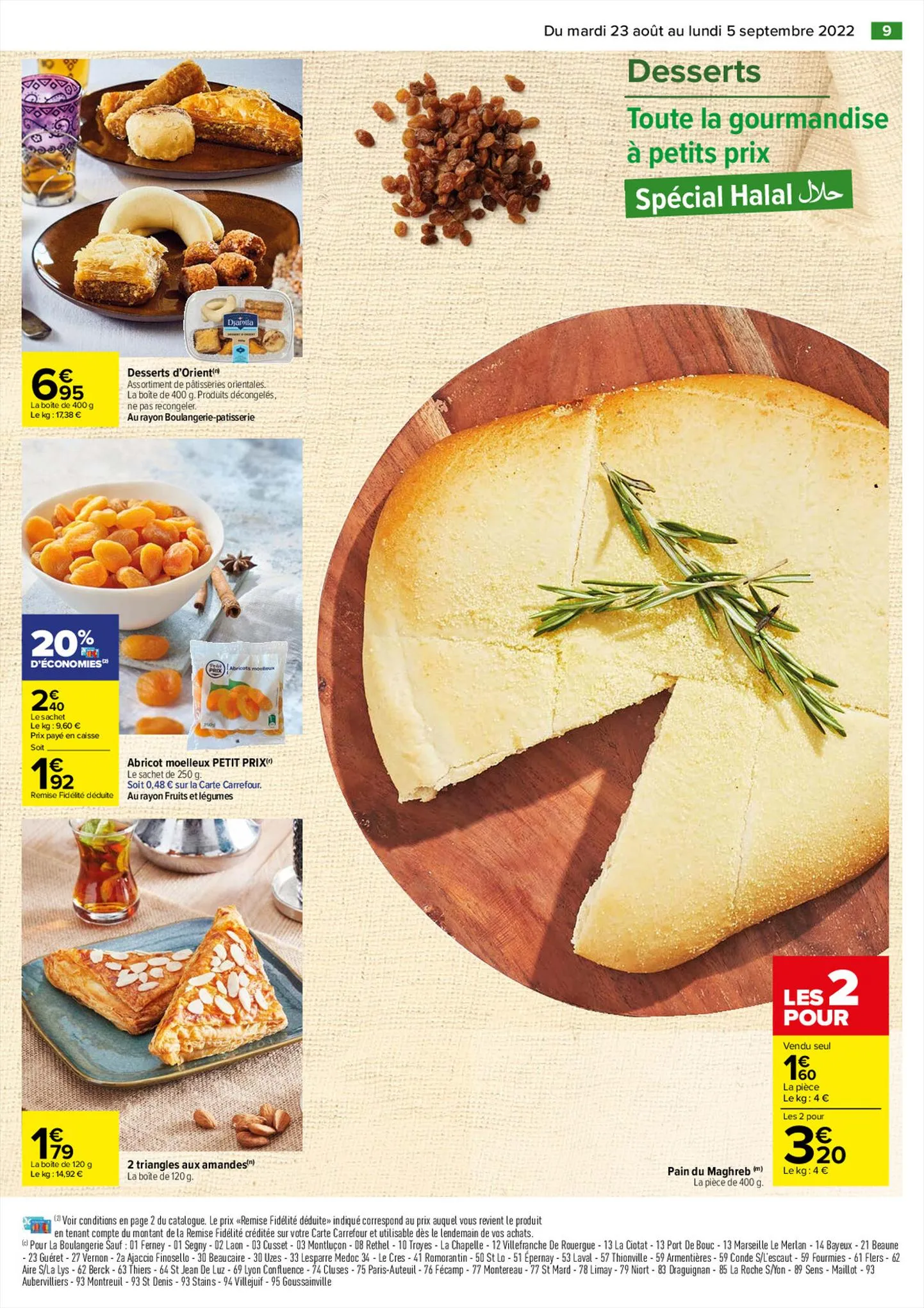 Catalogue Halal - Les petits prix de septembre , page 00009
