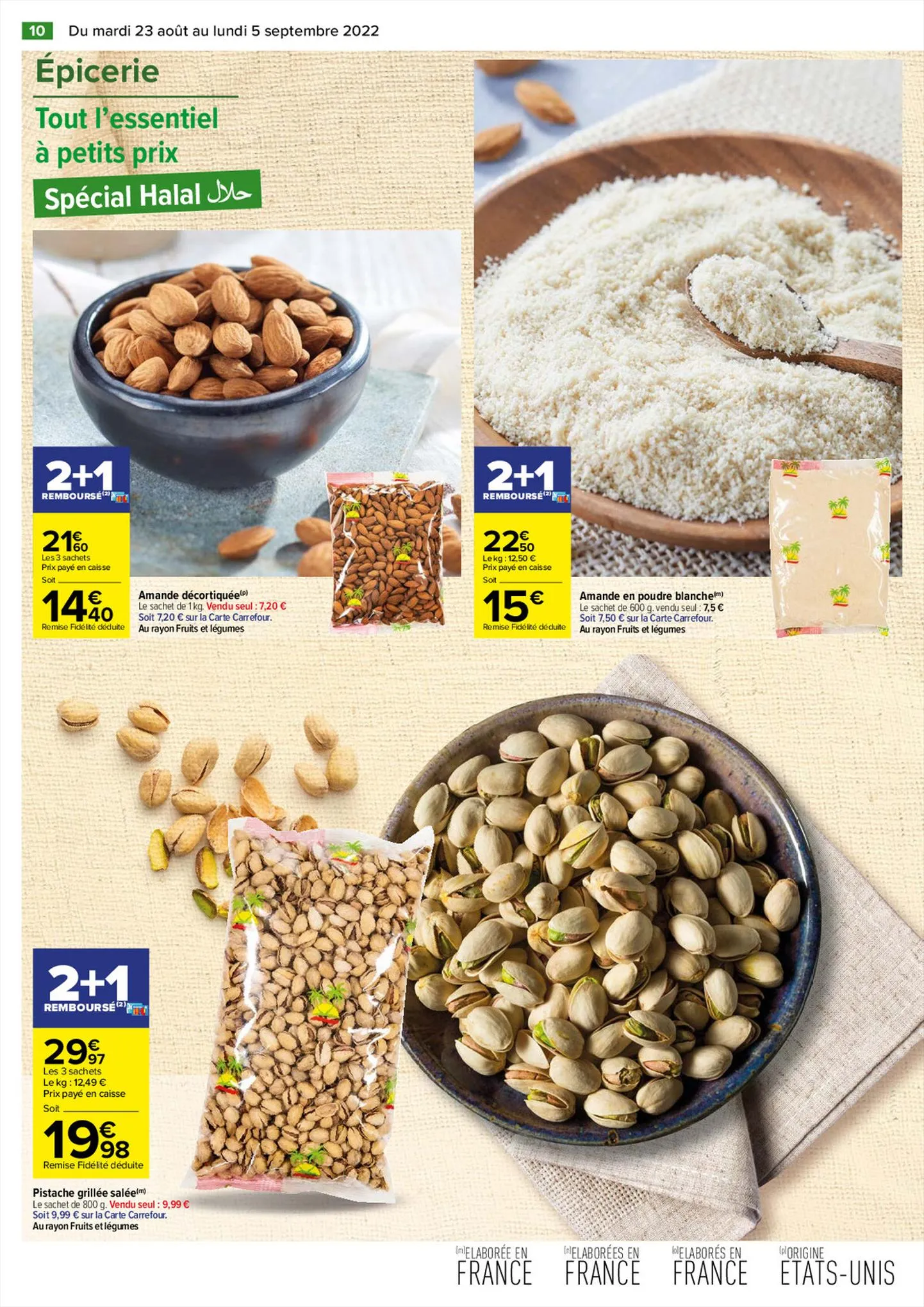Catalogue Halal - Les petits prix de septembre , page 00010