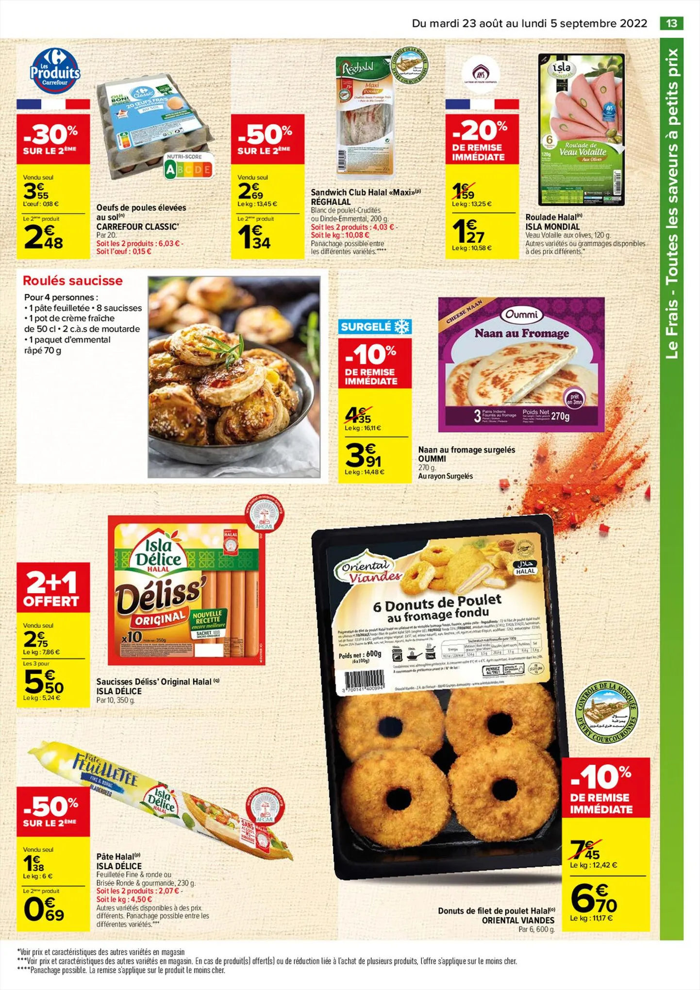 Catalogue Halal - Les petits prix de septembre , page 00013
