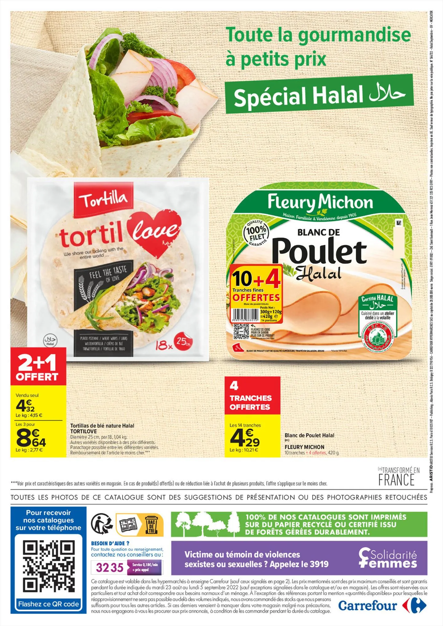 Catalogue Halal - Les petits prix de septembre , page 00020