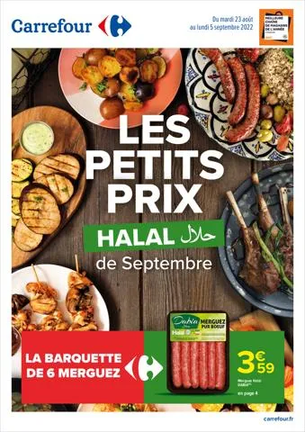 Halal - Les petits prix de septembre 