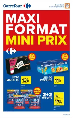Maxi Format, Mini Prix