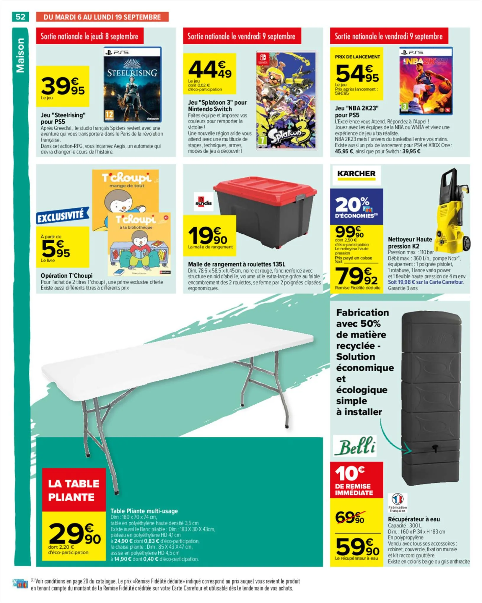 Catalogue Carrefour, page 00054